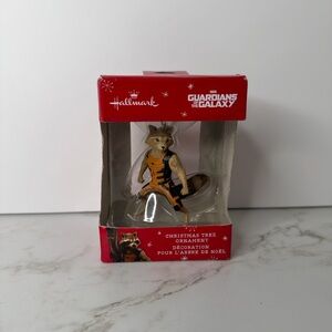 Hallmark Guardians of the Galaxy Rocket Raccoon  Christmas Ornament
